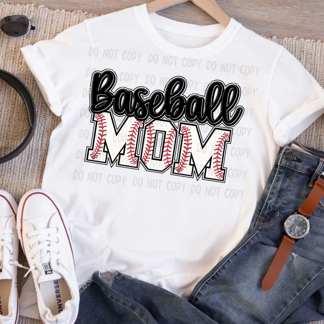 Baseball mom DTF TRANSFER