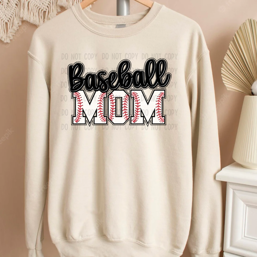Baseball mom DTF TRANSFER