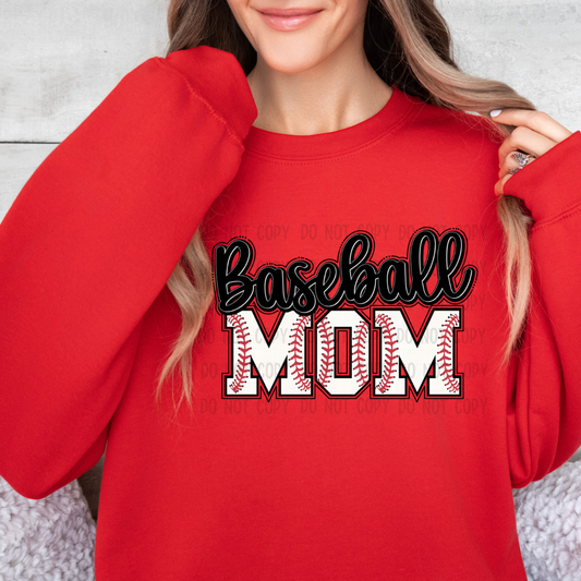 Baseball mom DTF TRANSFER