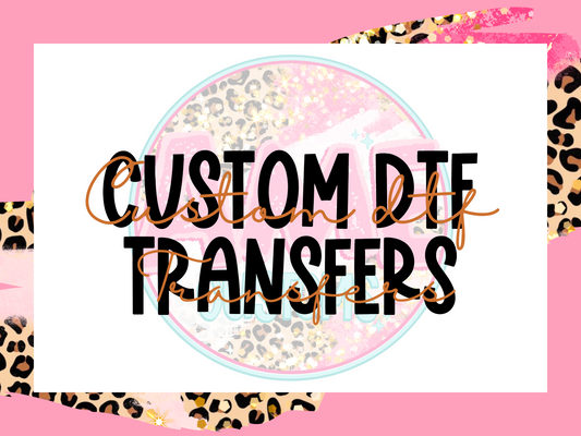 Custom DTF transfers