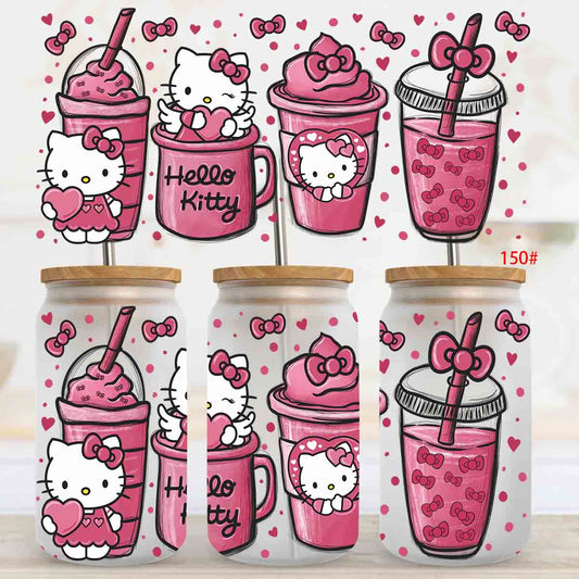 HK latte pink UV DTF WRAPS (RTS)