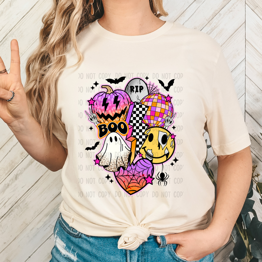 RETRO HALLOWEEN DTF TRANSFER