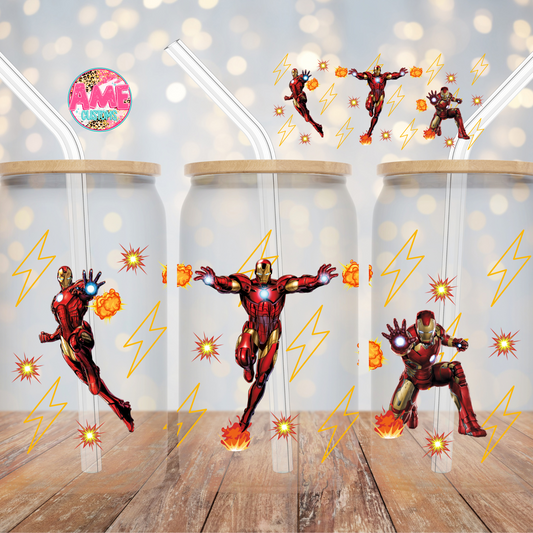 IRON MANNN uv dtf wrap (RTS)
