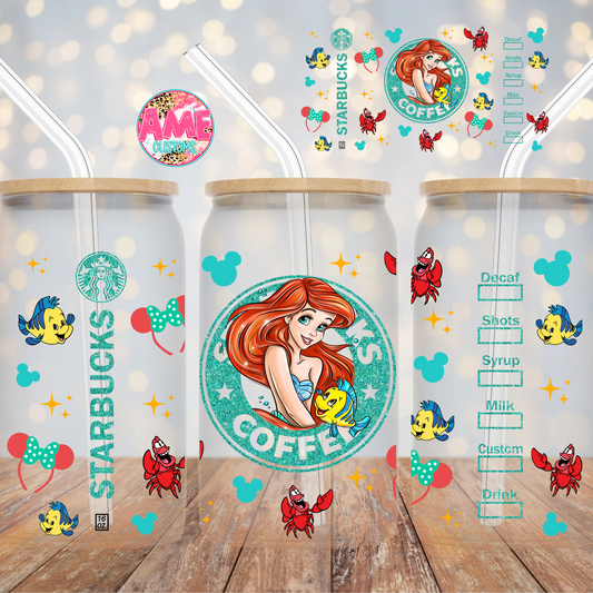 Under the sea uv dtf wrap (RTS)