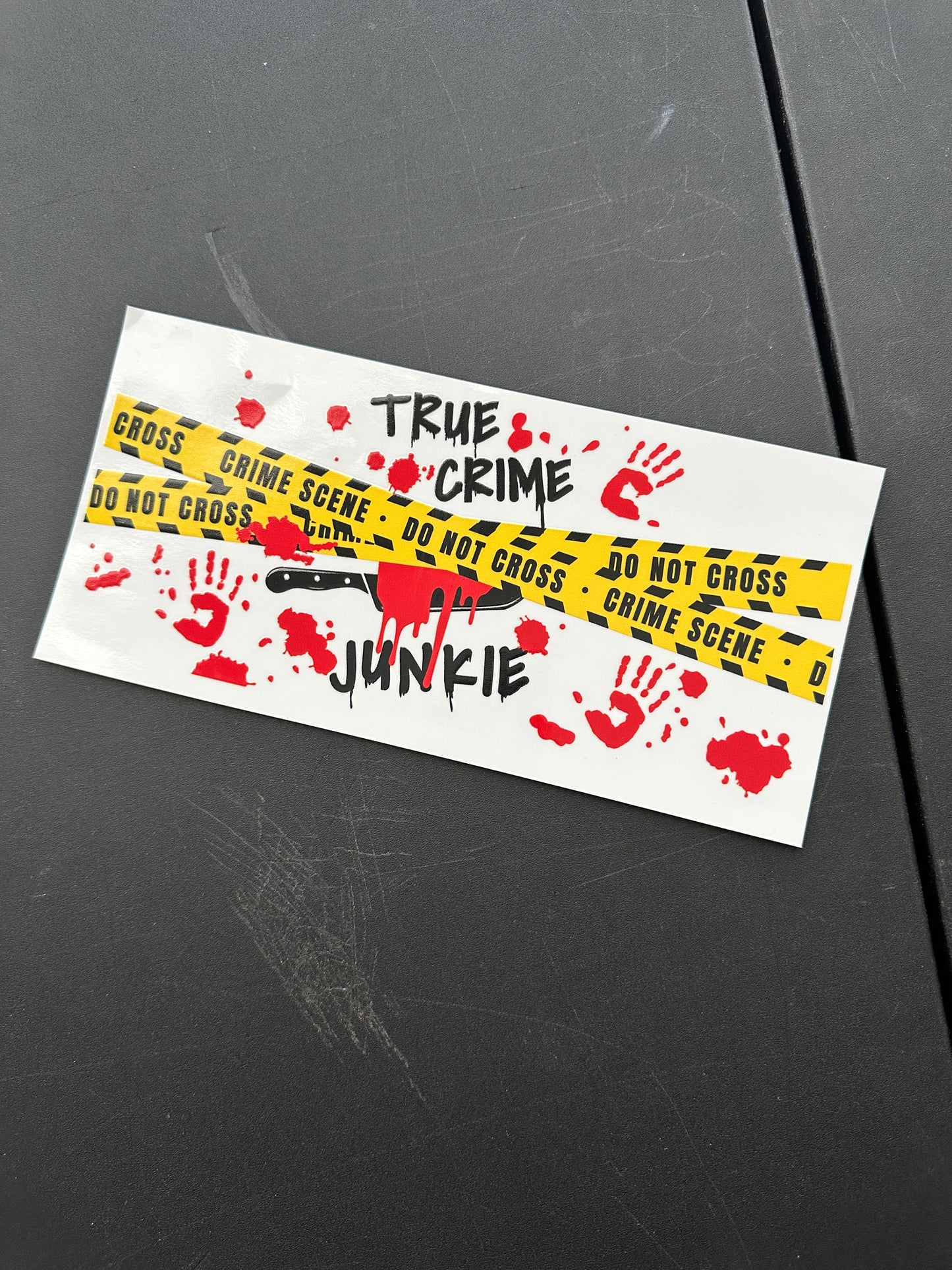 TRUE CRIME UV DTF WRAP (RTS)