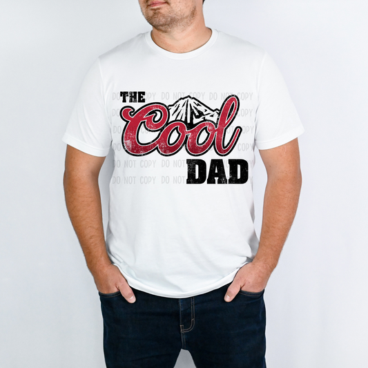 The cool dad dtf transfer