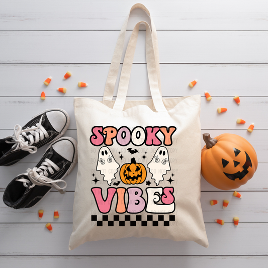 SPOOKY VIBES RETRO DTF TRANSFERS