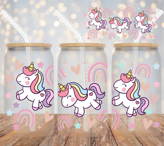 Unicorn rainbows UV DTF WRAP (RTS)