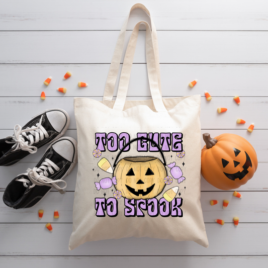 Too cute too spook DTF TRANSFER
