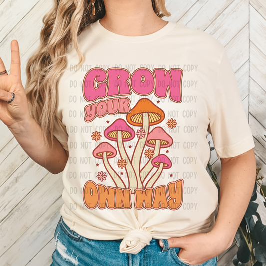 GROW BACK DTF TRANSFER
