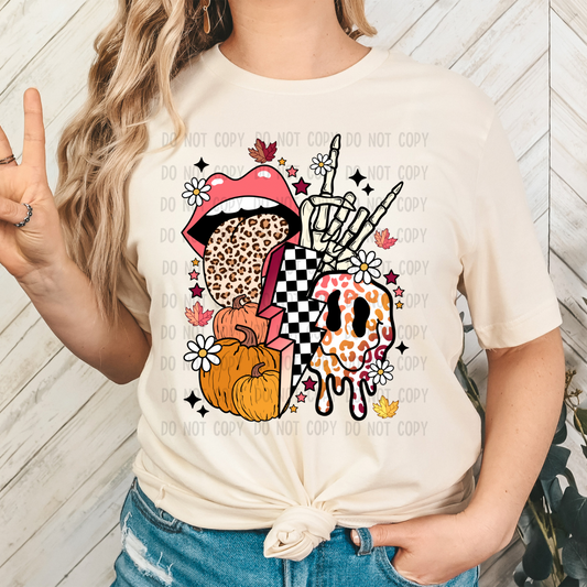 Fall retro pumpkins DTF TRANSFERS