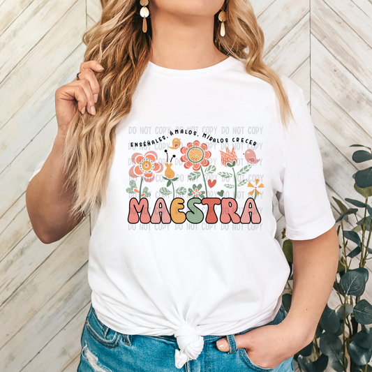 MAESTRA FLORAL DTF TRANSFER