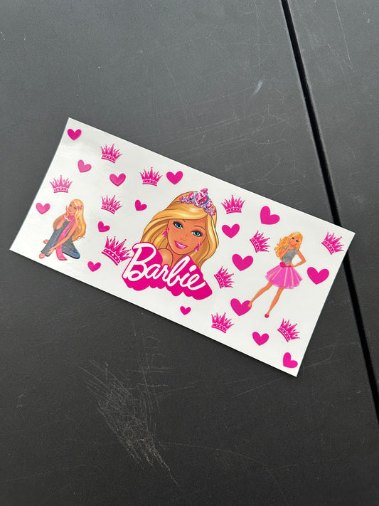 BARBIEEEE UV DTF WRAP (RTS)