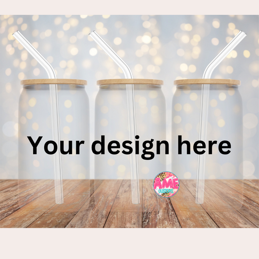 16 oz Libby glass can