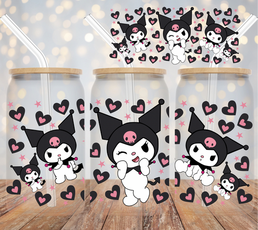 CAT HEARTS UV DTF WRAP (RTS)