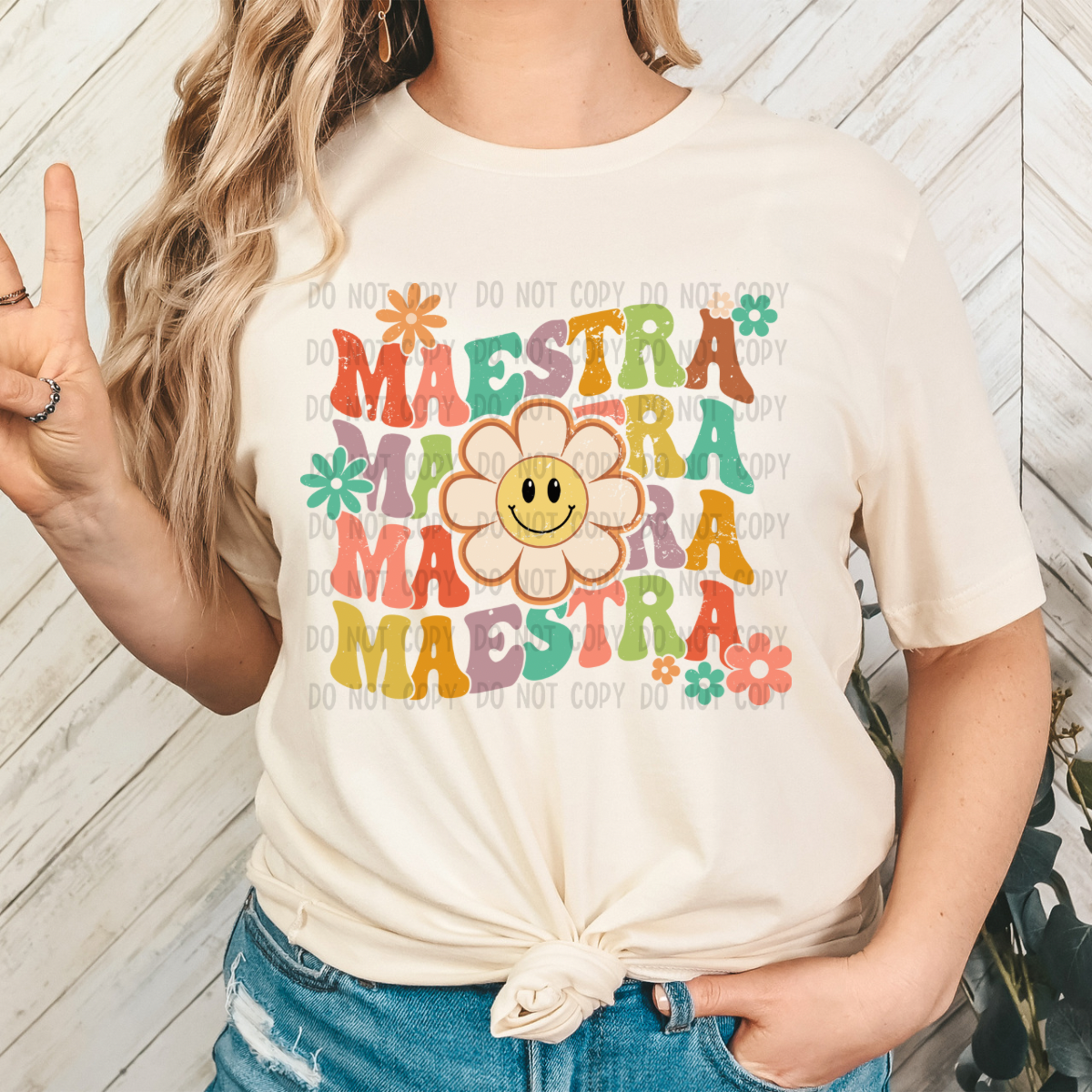 Maestra retro DTF TRANSFER