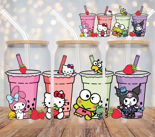 Kitty & Friends UV DTF WRAP (RTS)
