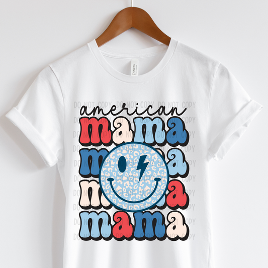 American Mama dtf transfer