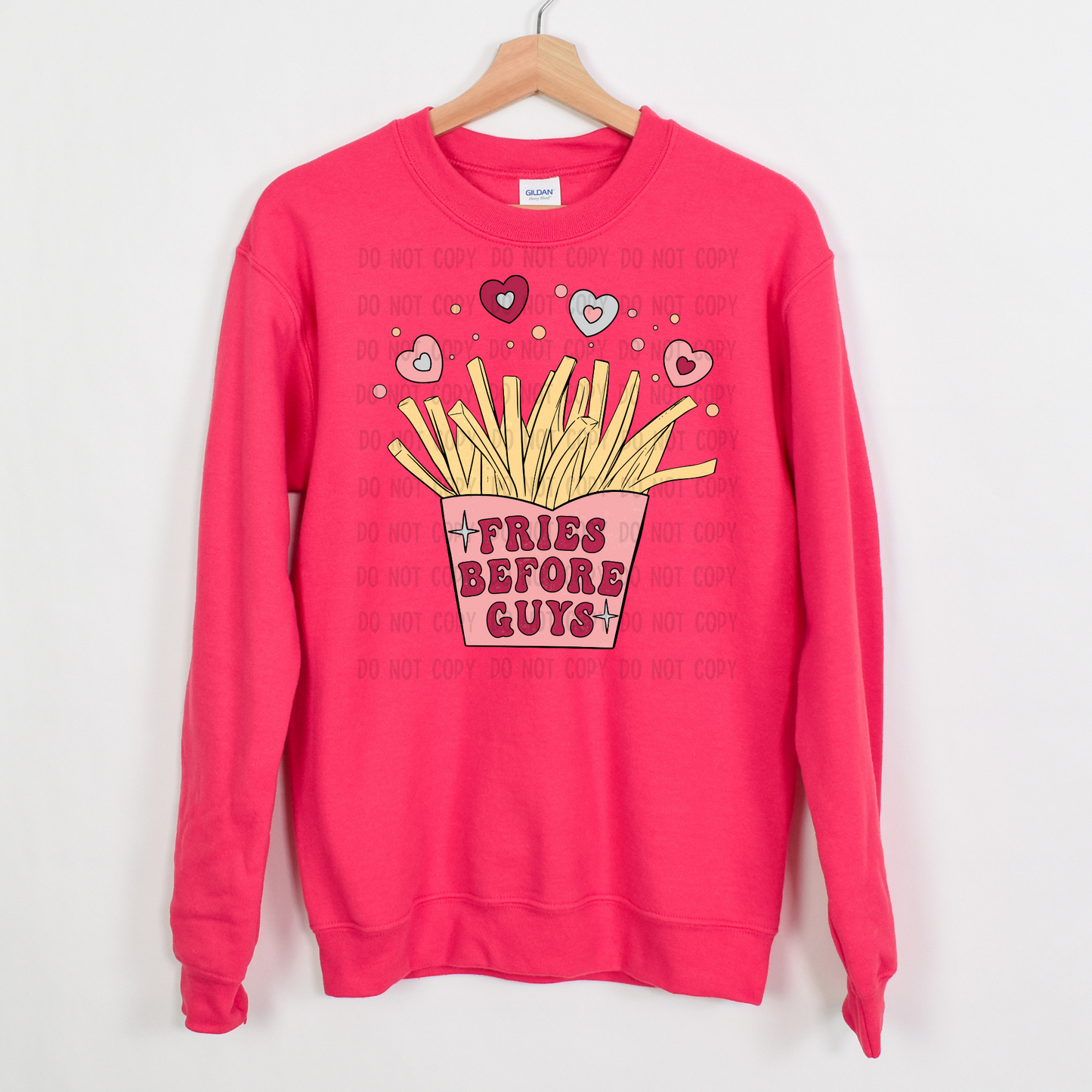 Fries before guys