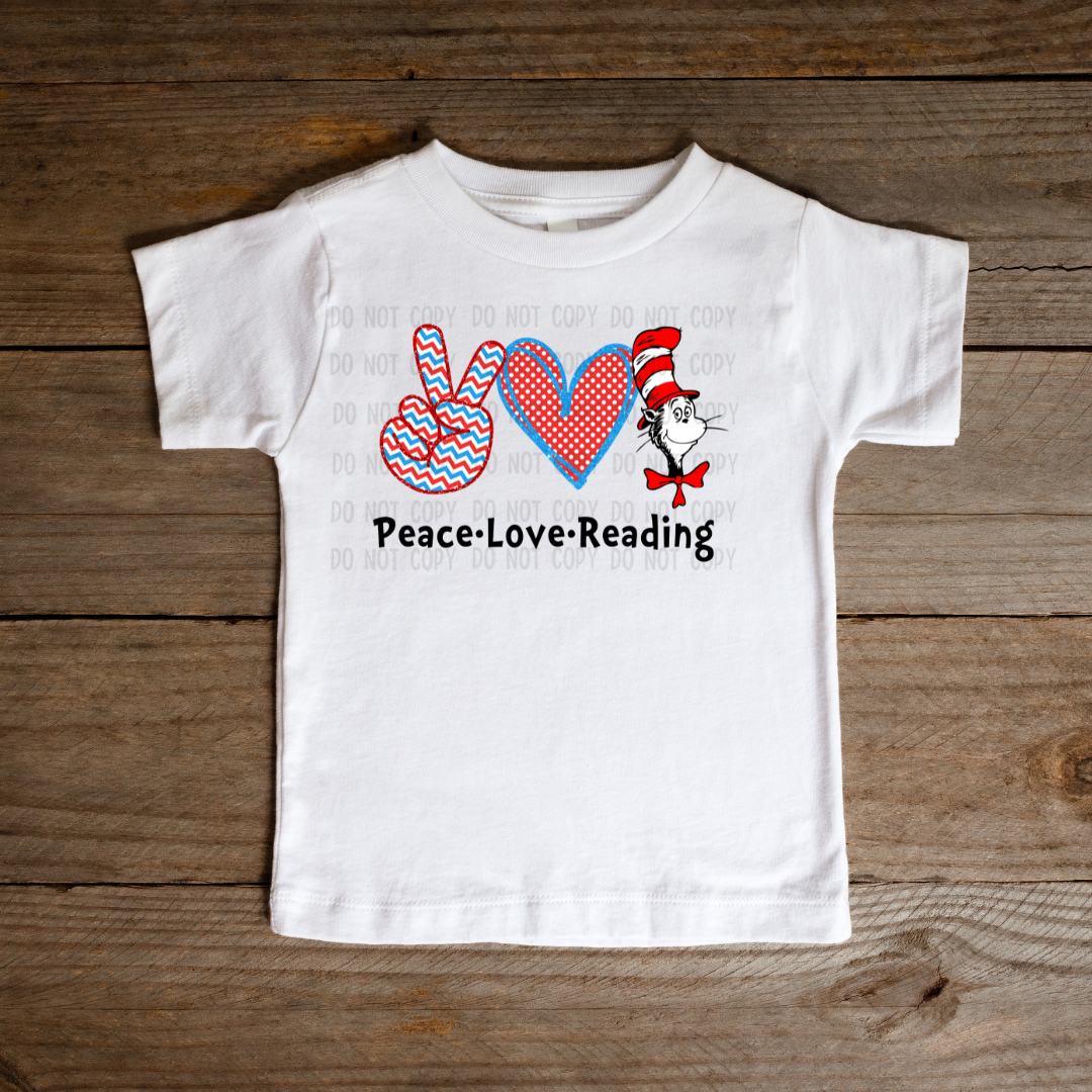 Peace love reading