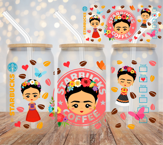 SB Frida Coffee UV DTF (RTS)