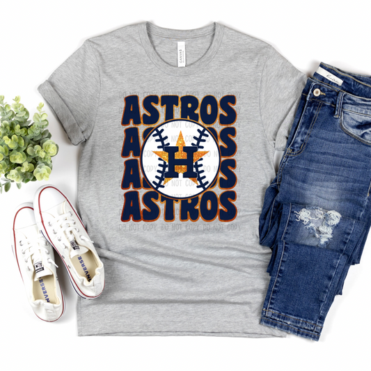 Ast Stacked baseball