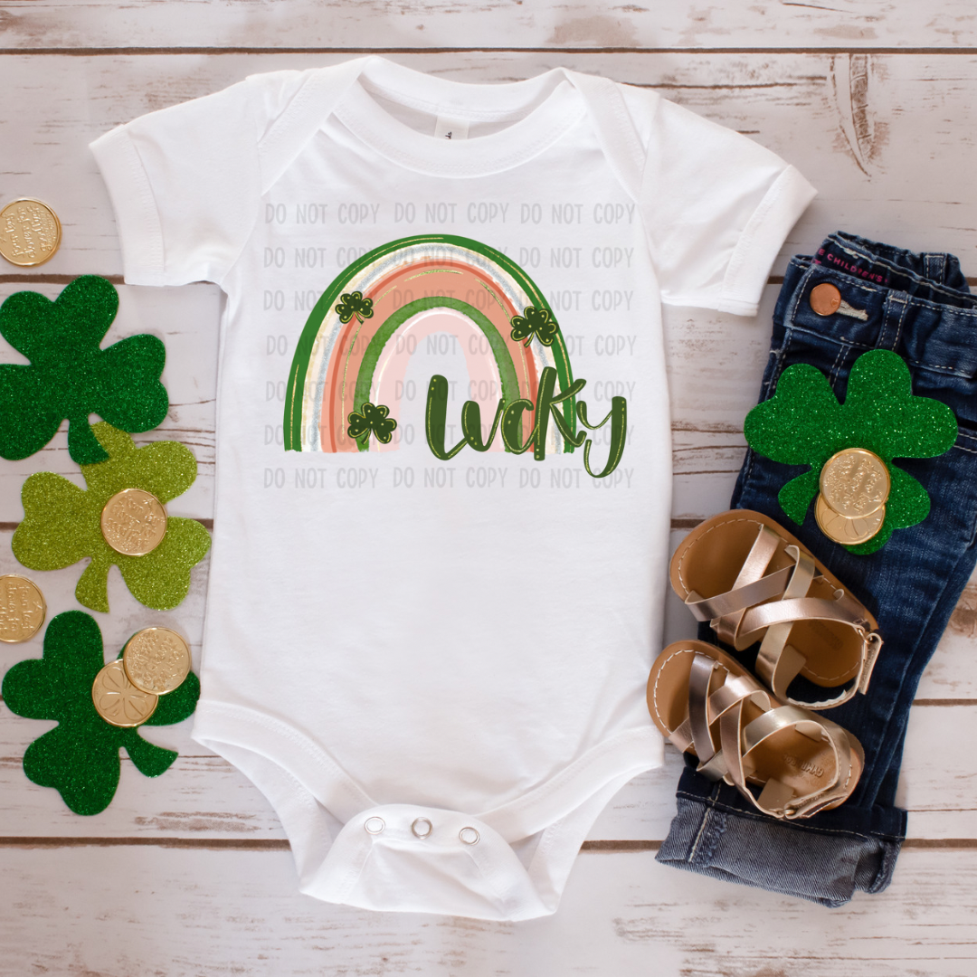 Lucky rainbow clover