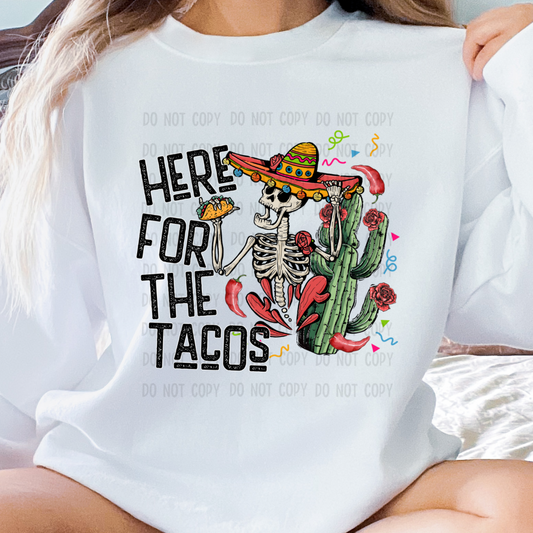Here for the tacos