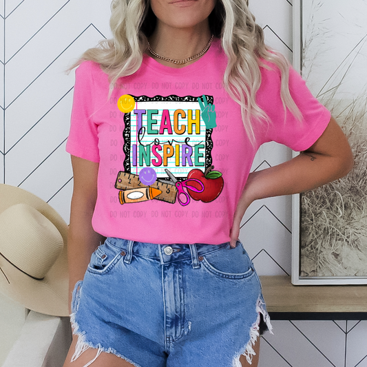 Teach love inspire 🍎