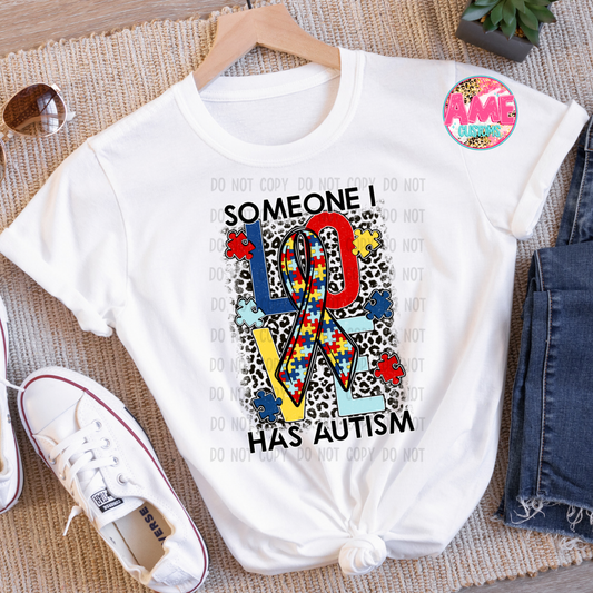 Someone I love has autism
