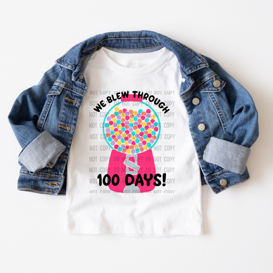 We blew 100 days
