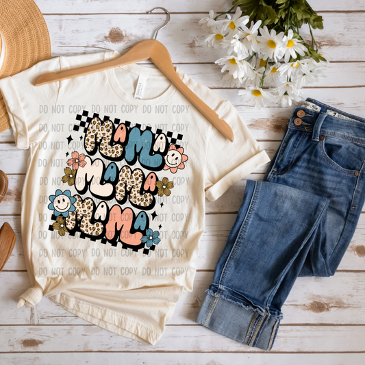 Mama & mini trio retro